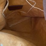 Graf Lantz Mustard Yellow Canvas Tote with Leather Handles Photo 2