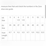 ZARA WOMAN Tan Beaded Adjustable Ankle Strap Anthony Sandals, Size 6.5 Photo 10