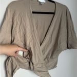 Loft  Tan Open-Front Shrug Photo 1