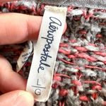 Aeropostale Womens Knit Sweater Pullover Slouch Striped Stretchy Pink Orange Lrg Photo 6