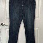 Christopher & Banks Christopher Banks Dark Wash Straight Leg Jeans Photo 0