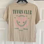Fifth Sun 🍂Tennis club slightly cropped graphic t shirt🍂 Photo 0