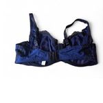 Sonoma Soma Sheer Lace Unlined Full Coverage Navy 38D Photo 2