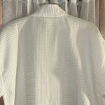 NWT Turquas Size L White Waffle Knit Robe Size L Photo 11