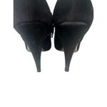 Miu Miu Black Suede Booties Heels Size 39.5/9.5 Photo 6
