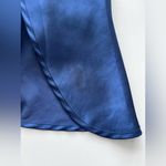 Victoria's Secret Victoria’s Secret blue maxi slip nightgown dress lace vintage y2k gold label L Photo 5