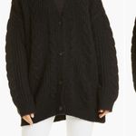 Jenni Kayne  Black Cable Knit Cardigan Photo 1