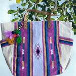 No Boundaries Beach Bag NWT Shoulder Tote Canvas Pool Vacation  Photo 4