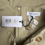 We Wore What REVOLVE XS 25W Oat Suiting Twill Faux Wrap Mini Skort Casual Summer Photo 3