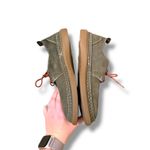 Sanata Olive Green Leather Lace Photo 2