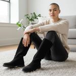 FREEBIRD by Steven Freebird Lane Distressed Suede Full Zipper Boots GUC $245 Size 8 S3938 Photo 1