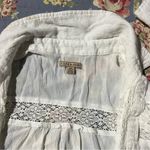 Cape Juby White woven  SM button up top Photo 1