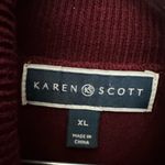 Karen Scott Lux Turtleneck Merlot Maroon Size XL NWT Photo 5
