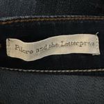 Anthropologie Pilcro and the Letterpress Stretch Dark Denim Skinny Jeans Script Size 26 Photo 4