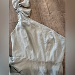 After Six  One-Shoulder Dress in Soft Green Photo 9