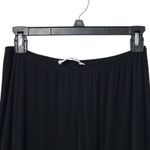 Marisa Baratelli Sheer Overlay Pants Womens Size 4 Black Wide Leg Flowy‎ Resort Photo 1