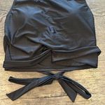Coral Reef Medium Racha Black Halter Tie Bikini Top NWOT Photo 3