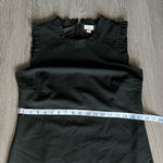 J Crew Factory Size 8 Black Ruffleneck Suiting Photo 5