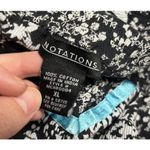 Notations Y2K Tiered Skirt Dark Floral Patchwork XL Ribbon Whimsigoth Goth Mixed Pattern Photo 9