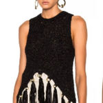ALC Frank 3 for $50 A.L.C. White sleeveless fringe tassel top S resort resortvibes boho Photo 0