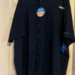 Columbia  Men’s darck blue shirt  Photo 0