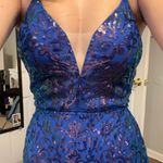 Hebeos Royal Blue Prom Dress Photo 4