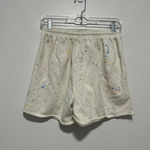 Kerri Rosenthal Midi‎ Sweatshort in Paint Splatter Messy Size XS Photo 3