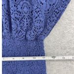 Leifnotes Women's Pull Anthropology Fit And Flare Cap Sleeve Solid Blue XS Photo 10