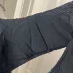 Free People Black Sequin Tie Vest Photo 6