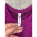 Athleta Women's Momentum Camo Short Sleeve Seamless Activewear Top M Pink Photo 2