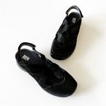 Drew  Smiles Orthopedic Fisherman Sandals Size 9WW Extra Wide Black Leather Comfy Photo 12