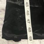 Anthropologie Unsubscribed Black Velvet silk blend column Sleeveless Dress NWT 6 Photo 8