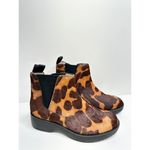 Louise et Cie  Zareb Genuine Calf Hair Womens 5.5 Platform Bootie Cognac Boots Photo 1