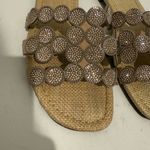 Sam Edelman Bay Marche Slide Sandal in Goldstud Beige Gold Rhinestone Size 9 Photo 3