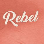 Dist Rict NWOT Extremely Soft With Stretch  Tee With Rebel Saying Across F… Photo 2