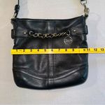 Coach • Pebbled Leather Chain Duffel Handbag Y2K 2000s Soft Crossbody Shoulder Photo 12