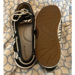 Sperry  Top-Sider 5.5 M Women’s Black White Sequin Zebra Print Boat Shoes EUC Photo 5