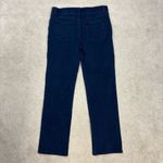 Betabrand Straight-Leg 4-Pocket Yoga Stretch Denim Jeans Indigo Size L Petite Photo 2