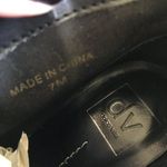 DV Dolce Vita Ankle Boots Black Suede Cowboy Side Zip Womens Size 7M Heeled Shoe Photo 6