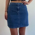 The Limited Denim Mini Skirt 90s Size 4 Photo 3