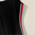 JOE & ELLE Race Striped Trim Black Scoop Neck Bodycon Dress Size S Photo 5