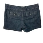 The Limited  Denim 917 Blue Dark Wash Mid Rise Stretch Jean Short Size 8 Photo 1