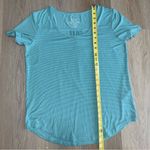 Kuhl  Blue Striped Lightweight Tshirt - Size Medium Photo 5
