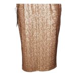 Dress the Population Anthro Dress The Population Savannah Sequin One Shoulder Rose Gold Dress XS NWT Photo 5