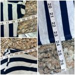 Anthropologie Naif Striped Top Women’s M Blue White Nautical Coastal Boho Beach Size M Photo 5