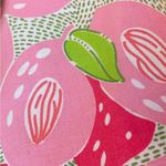 Lilly Pulitzer Vintage 80s Strawberry Fruit Flair High Waisted Pant Capri M Photo 5