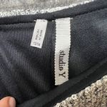 Studio Y  Sequins One Shoulder Dress Party‎ Cocktail Mini Dress Silver Size 13/14 Photo 6