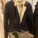 Hugo Boss Sheepskin Black Jacket Photo 0