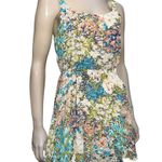 Lucca Couture Women’s Size M Pastel Floral Print Chiffon Mini Tank Dress Photo 2