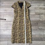 J.Crew V-Neck Animal Print Dress Photo 5